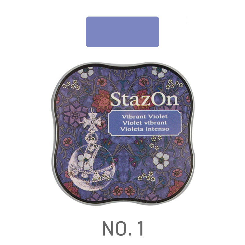 StazOn Retro Ölbasiert Schnelltrocknend Pigmenttinte Stempelkissen1