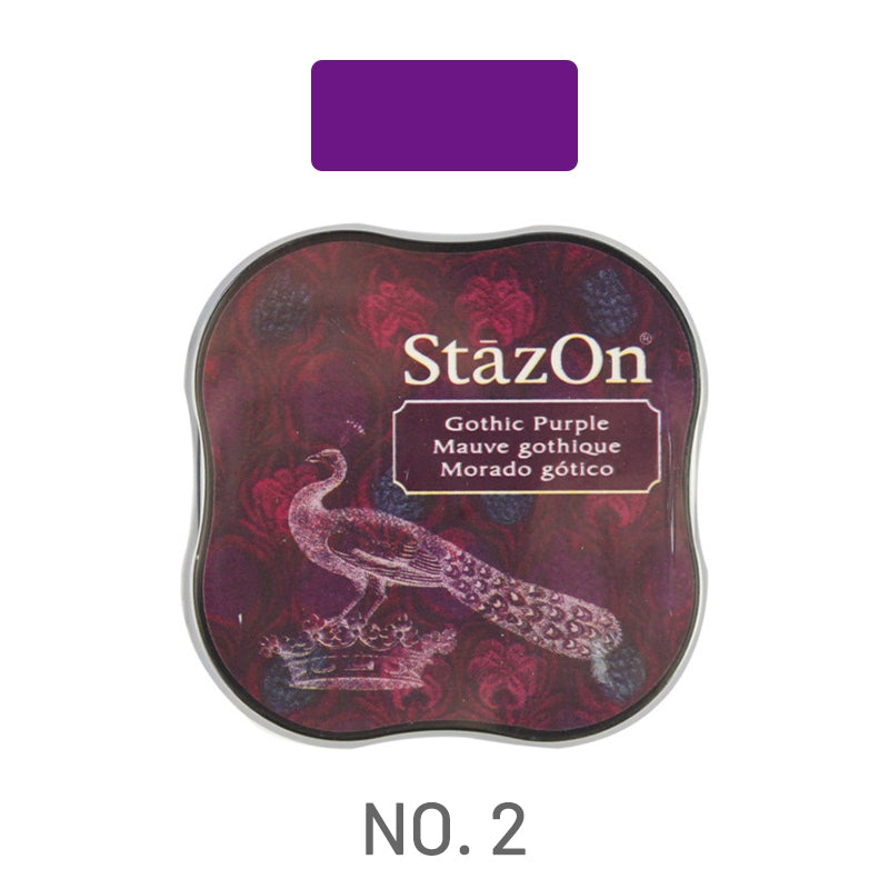 StazOn Retro Ölbasiert Schnelltrocknend Pigmenttinte Stempelkissen2