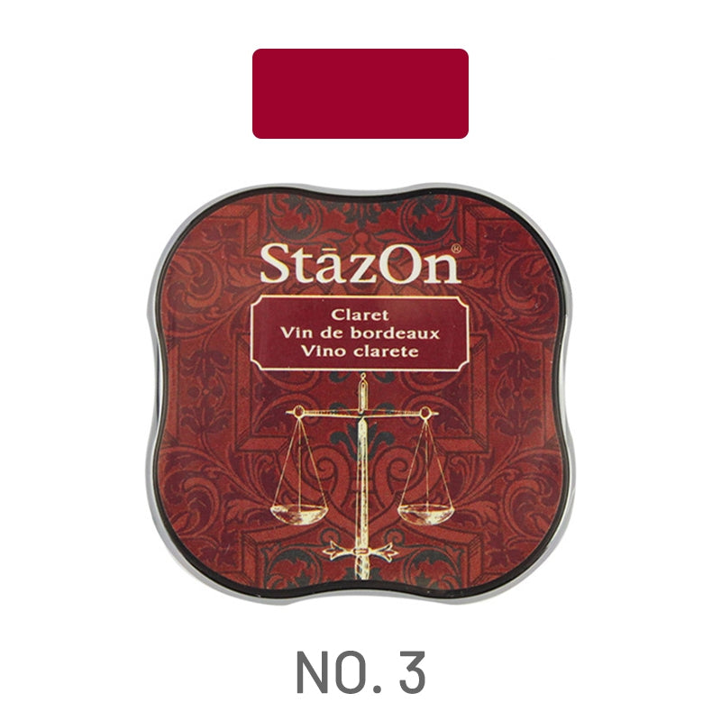 StazOn Retro Ölbasiert Schnelltrocknend Pigmenttinte Stempelkissen3